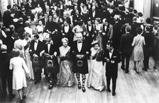 The Royal Family, Grand March at the annual Ghillies Ball, Balmoral Castle, 1972. Artist: Unknown