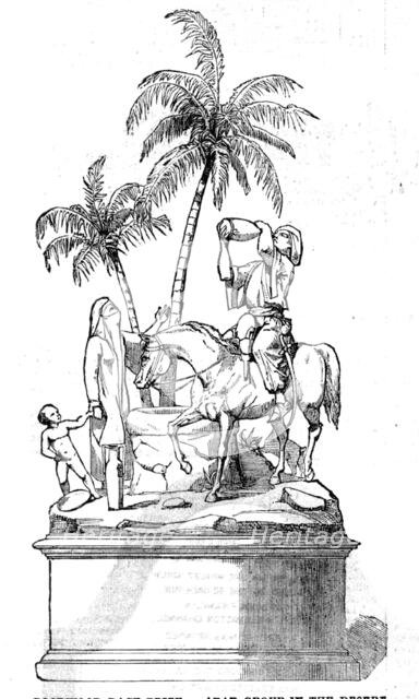 Goodwood Race Prize - Arab Group in the Desert, 1854. Creator: Unknown.