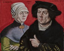 Portrait of a married Couple, 1525. Creator: Gabriel Zehender.