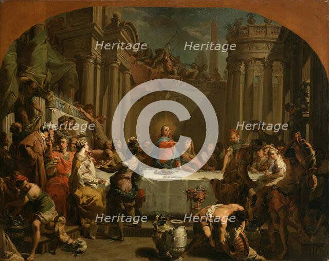 The Marriage at Cana, 1766. Creator: Gaetano Gandolfi.