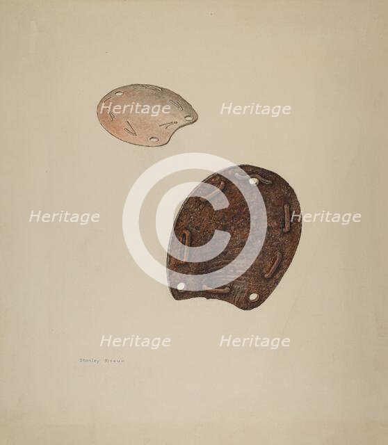 Horse Shoe, c. 1938. Creator: Stanley Mazur.