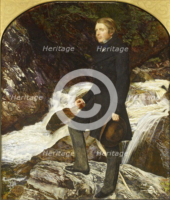 John Ruskin, 1854. Artist: John Everett Millais.