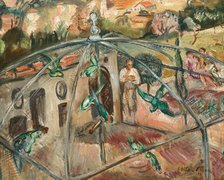 La volière, 1928. Creator: Friesz, Achille-Emile-Othon (1879-1949).