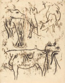 Animal Studies, 1901/1902. Creator: Paul Gauguin.
