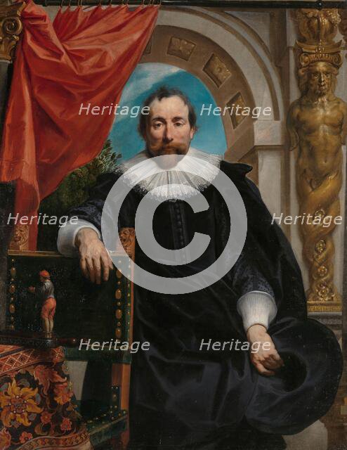 Portraits of Rogier Le Witer and his Wife, Catharina Behaghel, 1635. Creator: Jacob Jordaens.