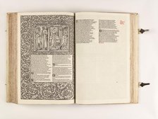 The Kelmscott Chaucer - The Works of Geoffrey Chaucer Now Newly Imprinted, 1896. Creator: Sir Edward Coley Burne-Jones.