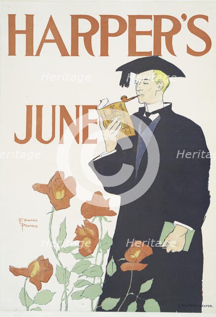 Harper's June, c1890 - 1907. Creator: Edward Penfield.
