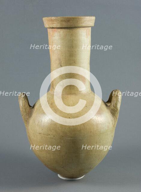 Vessel, Egypt, New Kingdom, Mid-Dynasty 18-Early Dynasty 19 (about 1350-1200 BCE). Creator: Unknown.