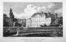 Lansdowne House in Berkeley Square, Mayfair, London, 1808.                                        Artist: S Sparrow