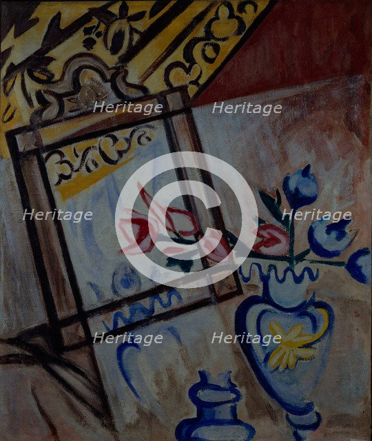 Still Life, 1913. Artist: Rozanova, Olga Vladimirovna (1886-1918)