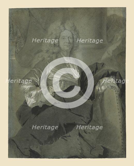 Portrait of a Man, about 1712. Creator: Hyacinthe Rigaud.