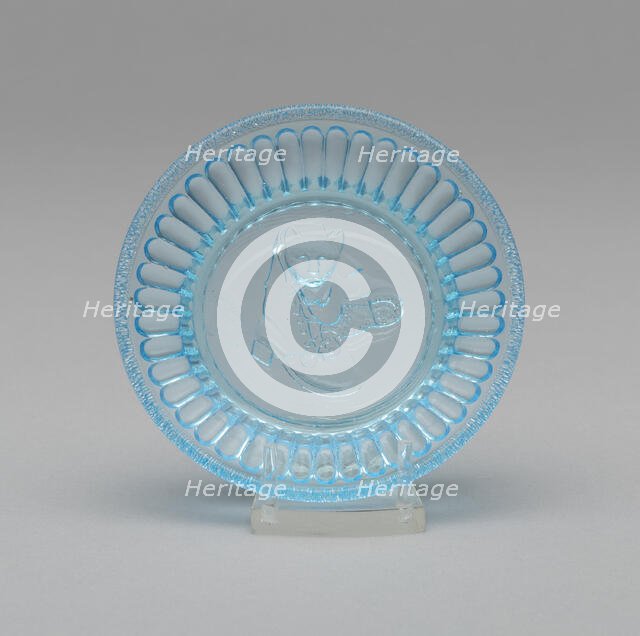 Toy plate, c. 1850. Creator: Unknown.