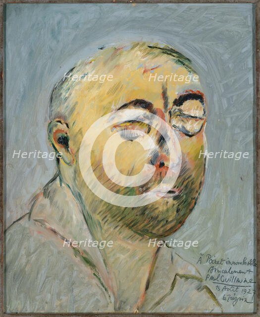 Paul Poiret (1879-1944), fashion designer, 1927. Creator: Paul Guillaume.