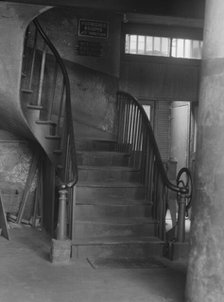 Stairway, New Orleans or Charleston, South Carolina, between 1920 and 1926. Creator: Arnold Genthe.