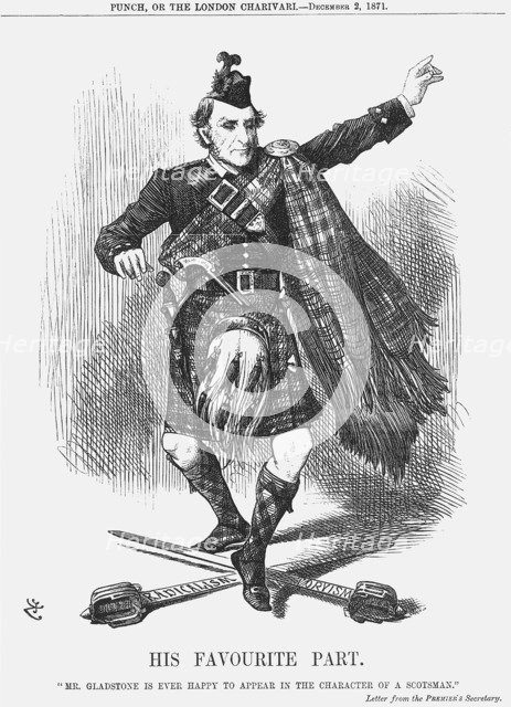 'His Favourite Part', 1871. Artist: Joseph Swain