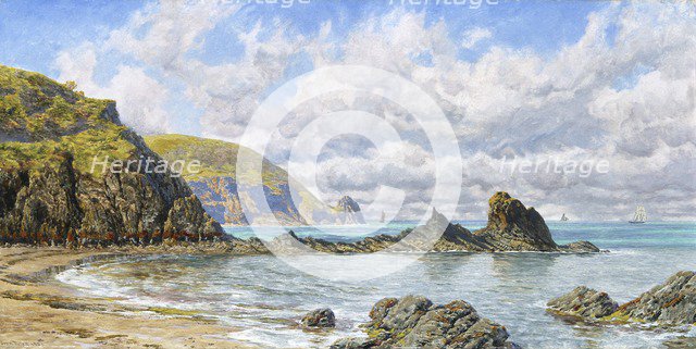 'Forest Cove, Cardigan Bay', 1883. Artist: John Brett