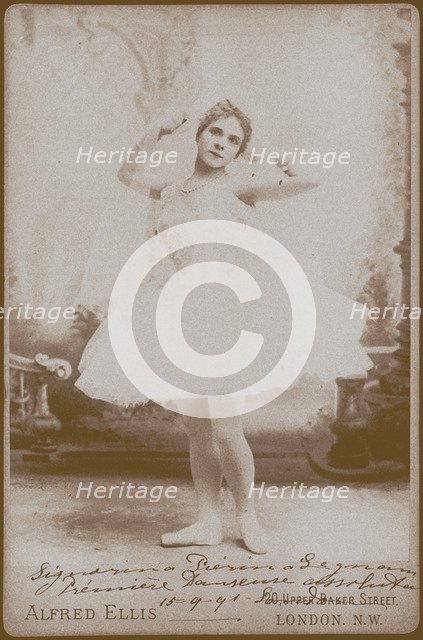 Pierina Legnani Artist: Anonymous  