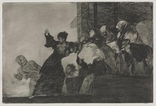 The Proverbs: Poor Folly, 1864. Creator: Francisco de Goya (Spanish, 1746-1828).