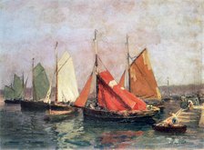 The Coast of Breton', c1907-1915. Artist: Leon Hubert