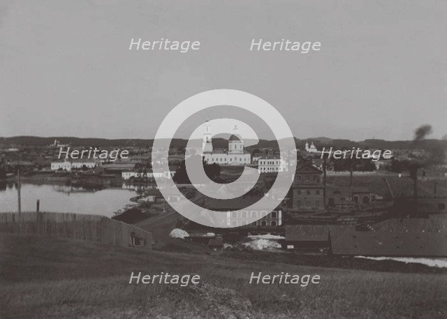 View of Sysert and Sysertsky Zavod, 1900s-1910s.