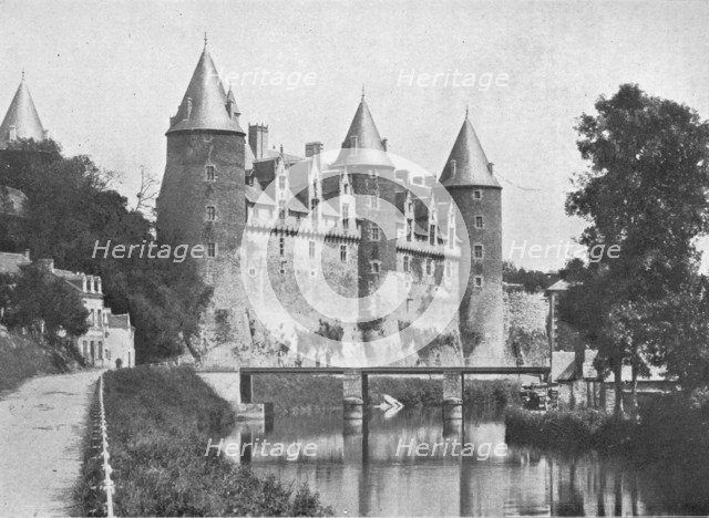'Chateau de Josselin, Seat of the Duc de Rohan', c1913. Artist: Charles JS Makin.