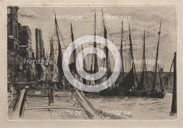 Billingsgate, 1859. Creator: James McNeill Whistler (American, 1834-1903).