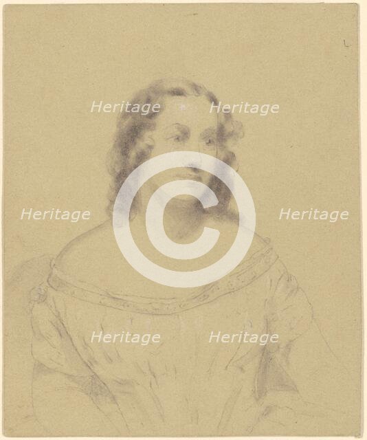 Mrs. Sylvanus D. Lewis (Estelle Anna Blanche Robinson), 1848-1856. Creator: Seth Wells Cheney.
