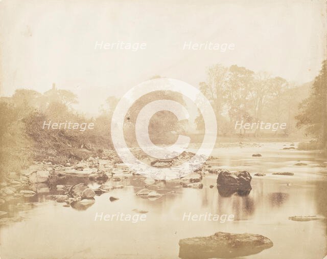 The Wharfe, Yorkshire, 1853-56. Creator: John Dillwyn Llewelyn.