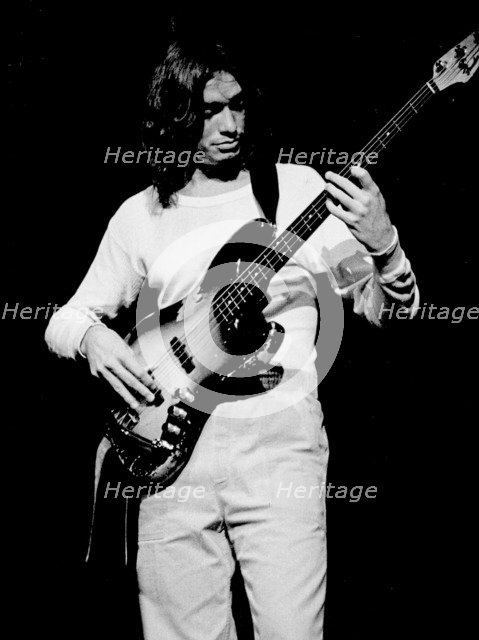 Jaco Pastorius, Odeon Hammersmith, London, 1976. Artist: Brian O'Connor.