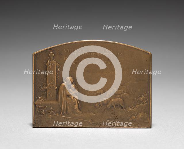 Medallion (reverse). Creator: Jules Dupré (French, 1811-1889).