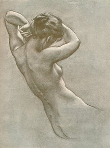 Study for Prospero Summoning Nymphs and Deities, c1902, (1903). Artist: Herbert James Draper