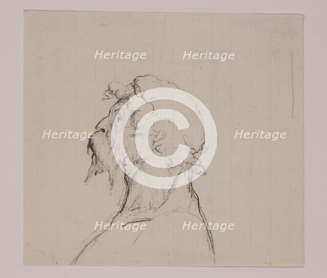 An Old Man, between 1840 and 1879. Creator: William Rimmer.