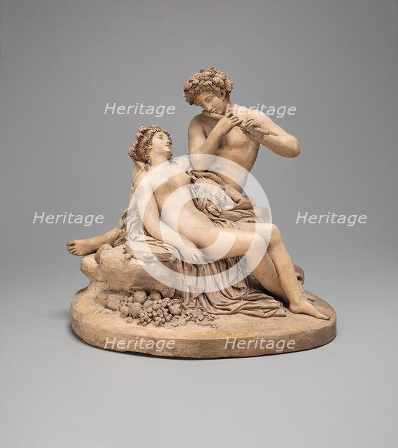 Shepherd and Shepherdess, 1790/1800. Creator: Joseph Charles Marin.