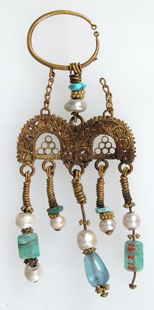 Earring, Coptic, 2nd-3rd century. Creator: Unknown.