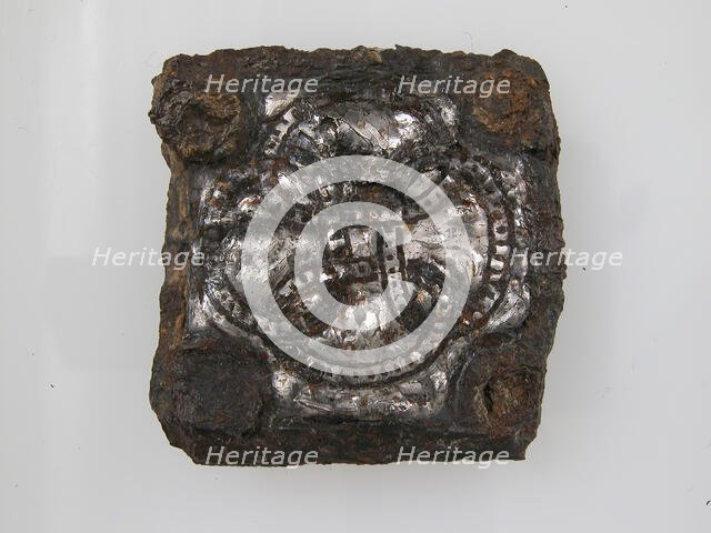 Belt Plate, Frankish, 6th-7th century. Creator: Unknown.