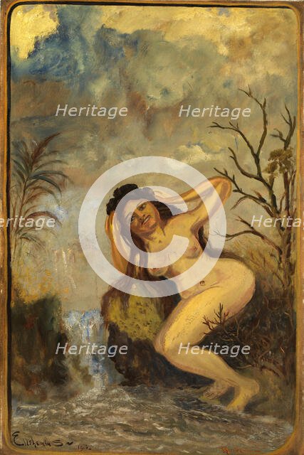 Portrait of Rose Marie, 1916. Creator: Louis Michel Eilshemius.