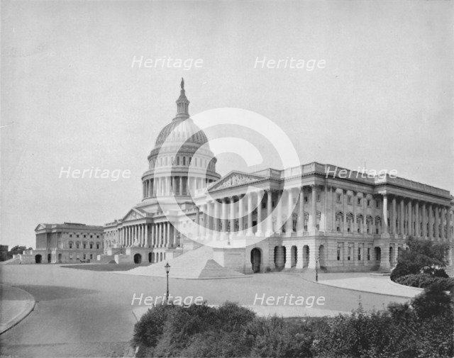 'The Capitol, Washington', 19th century. Artist: Unknown.