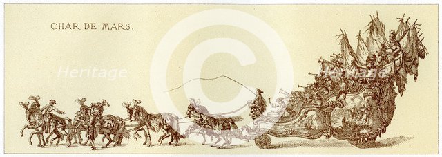 Chariot Of Mars, (1885). Artist: Unknown