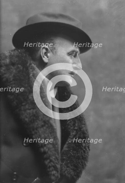 Keeling, Robert Lee, Mr., portrait photograph, 1915 Feb. 4. Creator: Arnold Genthe.