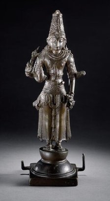 The Hindu God Vishnu, 11th century. Creator: Unknown.