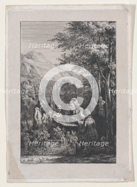 The Botany Lesson, 1804. Creator: Jean-Jacques de Boissieu.