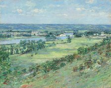 The Valley of the Seine, from the Hills of Giverny, 1892. Creator: Theodore Robinson.