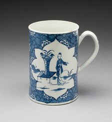 Mug, Worcester, 1765/75. Creator: Royal Worcester.