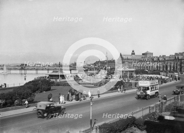 Marine Road West, West End, Morecambe, Lancashire, 1925-1930. Artist: Walter Scott.