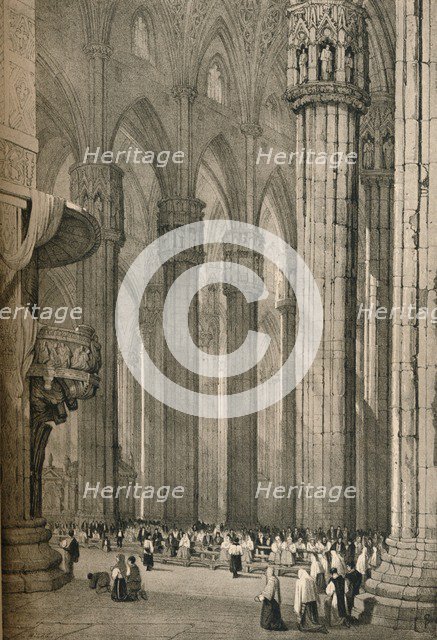 'Milan', c1830 (1915). Artist: Samuel Prout.