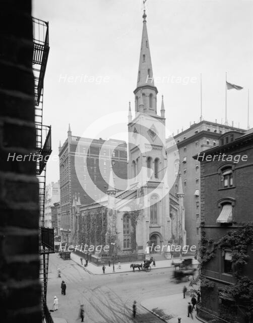 Marble Collegiate Church, New York City, c.between 1910 and 1920. Creator: Unknown.
