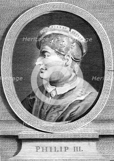 Philip III of France, (1245-1285). Artist: Unknown