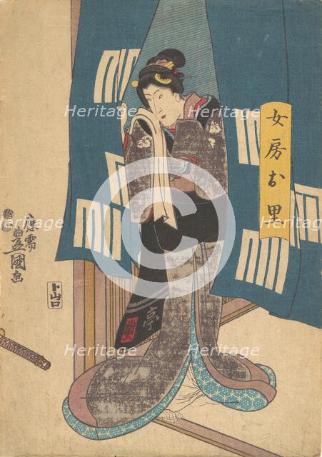 Print, 19th century., 19th century. Creator: Utagawa Kunisada.