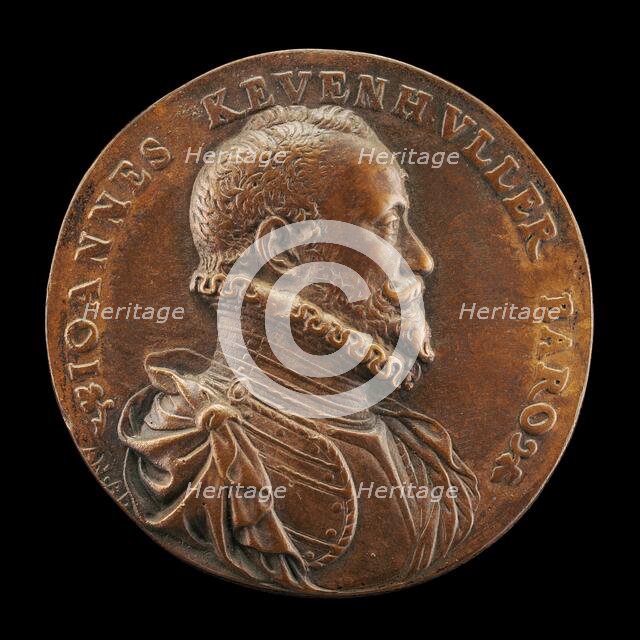 Baron Johann von Khevenhüller, 1537/1538-1606 [obverse], c. 1571. Creator: Antonio Abondio.