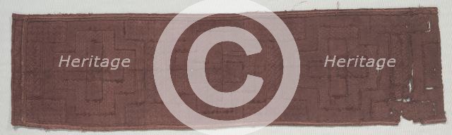 Fragment of Woman's overskirt (ncaka), late 1800s-early 1900s. Creator: Unknown.